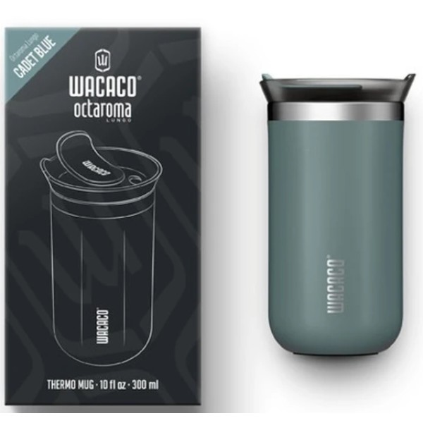 Фото - Термочашка Wacaco Octaroma Lungo 300 мл Blue (WOCT300BLU)